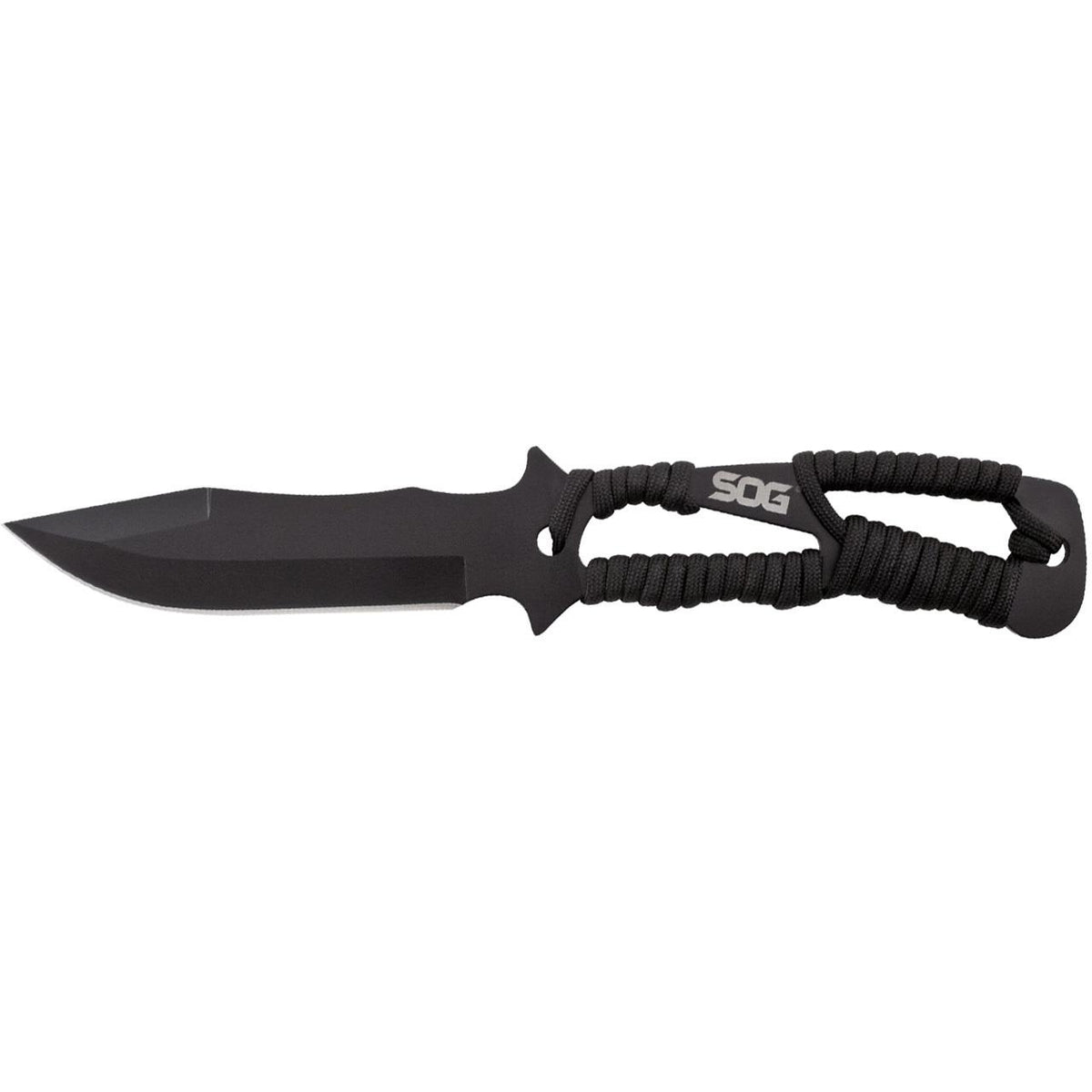SOG Throwing Knife Set 4.4" Blades Paracord Handle 3 Pack with Sheath