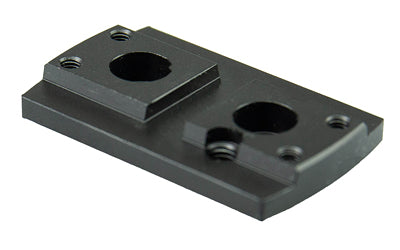 Shield Sights T1/T2 Style Footprint to SMS/RMS Sight Adapter Plate, Black