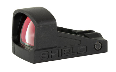 Shield Sights Compact Mini Sight Glass Edition SMSc, 8 MOA Scratch-Resistant Lens, Black