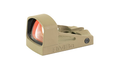 Shield Sights RMSc Compact Reflex Sight, Glass Lens, 8 MOA, Flat Dark Earth