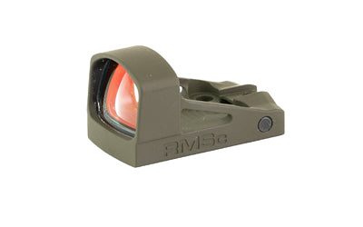 Shield Sights RMSc Compact Reflex Sight, Glass Lens, 8 MOA, Olive Green Finish