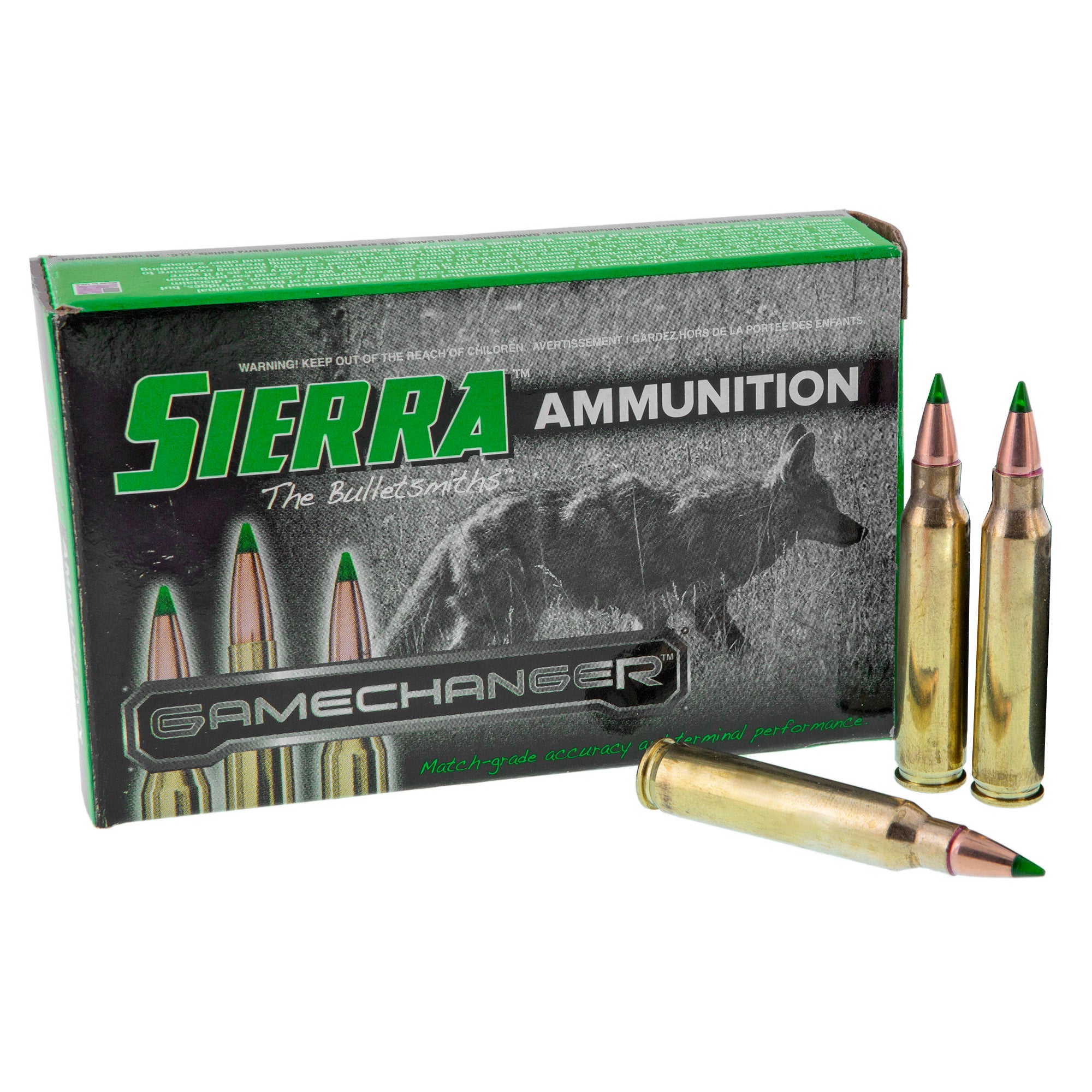 Sierra GameChanger .223 Remington 64 grain Sierra Tipped GameKing ammunition