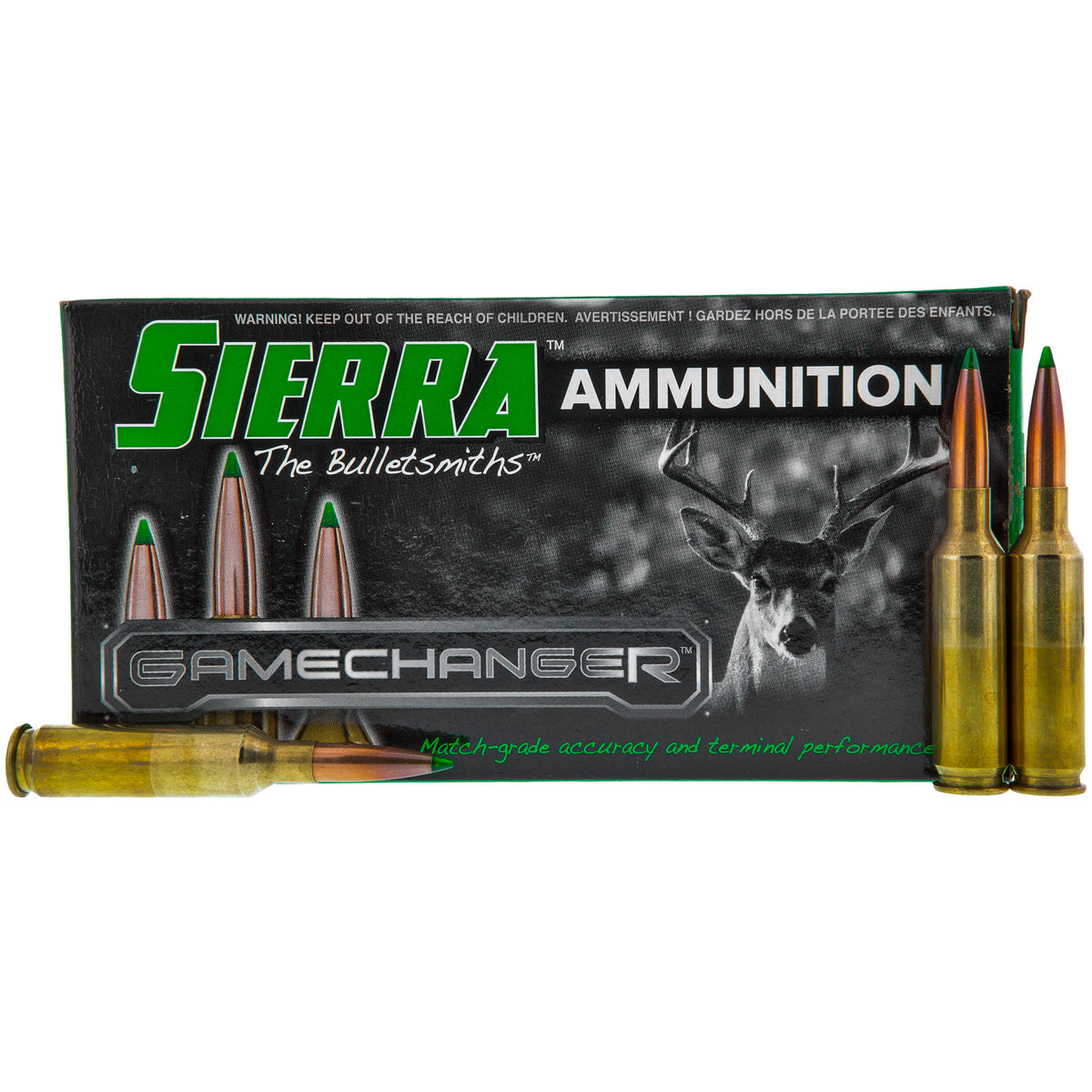 Sierra GameChanger Sierra Tipped GameKing 100 Grain 6mm Creedmoor 3135 fps