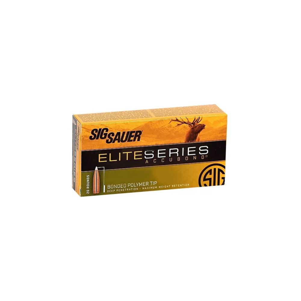 Sig Sauer Elite Series .300 Winchester Mag 180 grain AccuBond Hunting ammunition