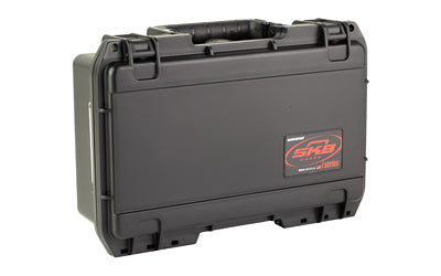 SKB 3I-1006-SP Adjustable Foam Single Pistol Waterproof Case, Black, 11.75"x8"x3.875"