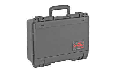 SKB 3I-1208-3B-C i-Series Single Handgun Hard Case, 12"x8"x3.25", Polypropylene Resin, Black
