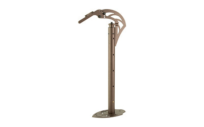 Skull Hooker Ceiling-Mount Trophy Hooker, Brown Powder Coat, Rotating Prong Angle SKH-CH-BRN