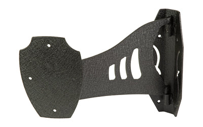 Skull Hooker Corner Mount for Trophy Animals, 10-Inch Arm, Black Powder Coat SKH-CSM-BLK