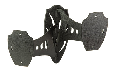 Skull Hooker Black Dual Shoulder Trophy Mount, 8-Inch Arms, Powder Coat Finish SKH-DSM-BLK