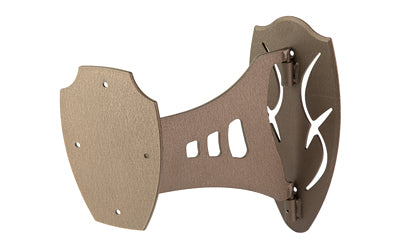 Skull Hooker Single Shoulder Trophy Mount, Brown Powder Coat, 8-Inch Arm SKH-SSM-BRN