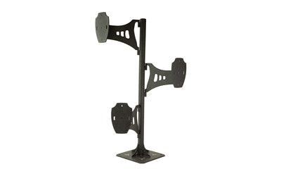 Skull Hooker Short Trophy Tree Stand for 3 Small-to-Mid Shoulder Mounts, Black SKH-STTSM-BLK