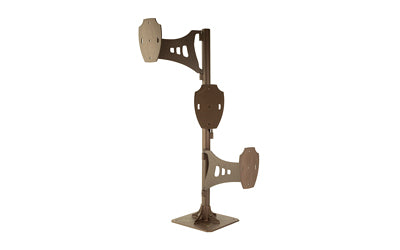 Skull Hooker Short Trophy Tree Stand, Brown Powder Coat, Holds 3 Shoulder Mounts SKH-STTSM-BRN