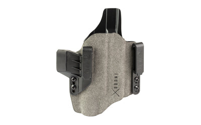 Safariland INCOG-X Collaboration IWB Holster for Glock 17/19, Large Light and Red Dot, Gray Suede, Right Hand