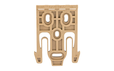 Safariland Quick Locking System Fork 6004-19, Single Kit, Coyote Brown, Level I Retention