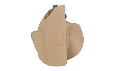 Safariland Model 7378 ALS Slim Holster, Glock 19/23, Kydex Flat Dark Earth, Paddle/Belt Loop, Right Hand 7378-2835-551