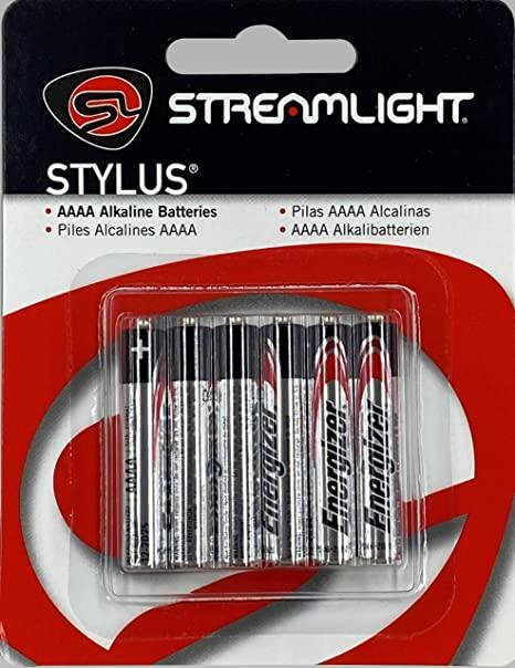 Streamlight Stylus AAAA Replacement Batteries 6 per Pack