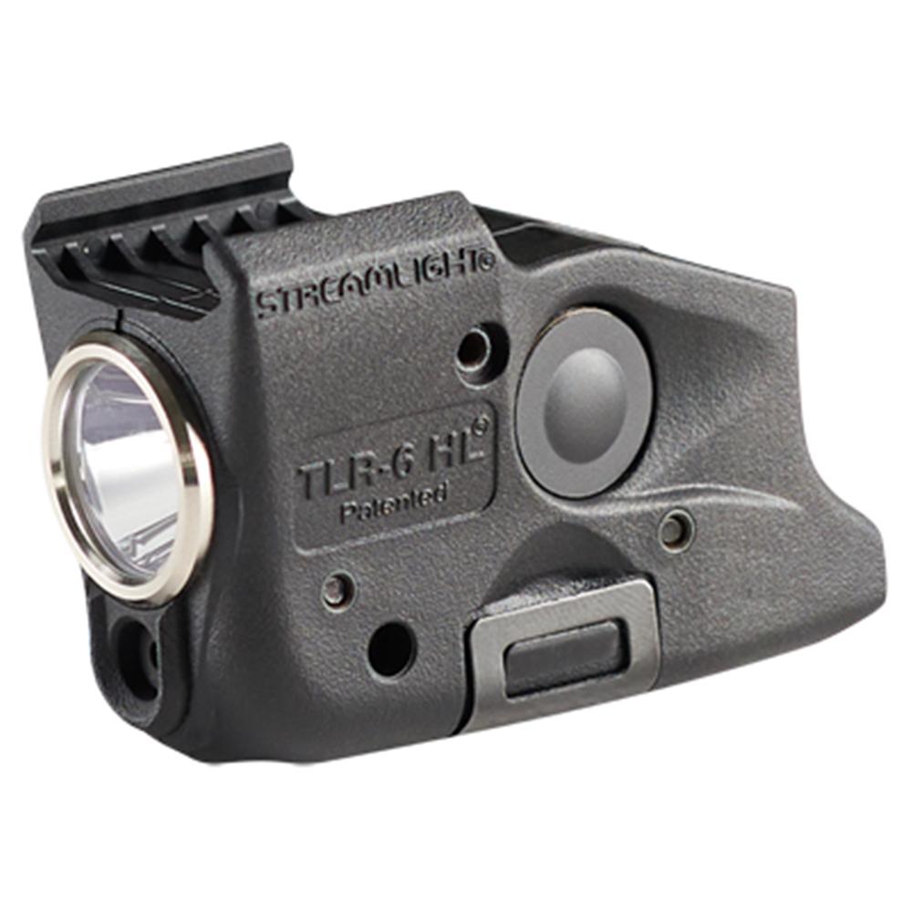 Streamlight TLR-6 HL Black Weapon Light 300 Lumens Red Laser - Glock 43x/48