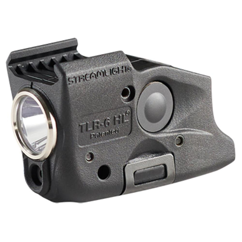 Streamlight TLR-6 HL Black Weapon Light 300 Lumens Red Laser - Glock 43x/48