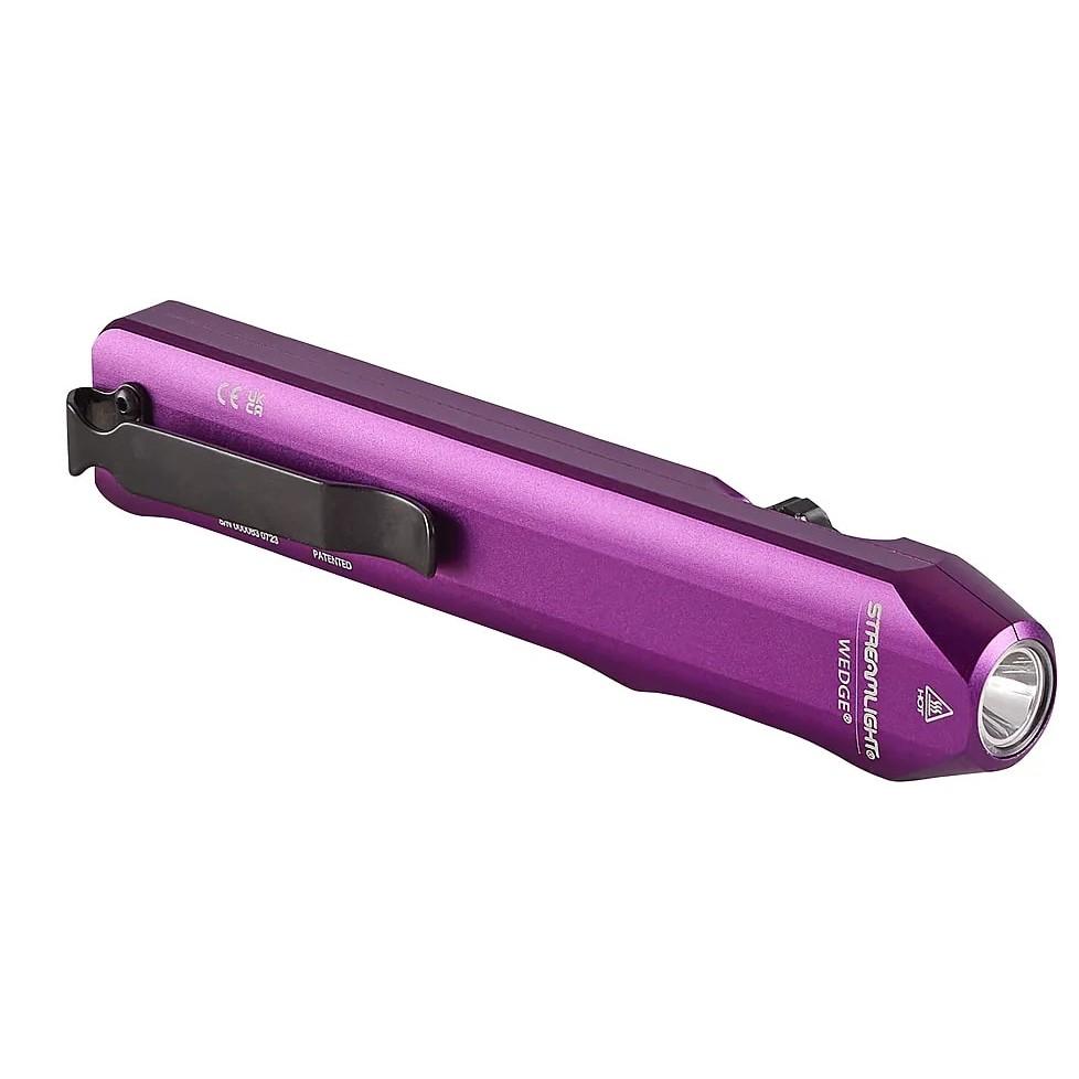 Streamlight Wedge High-Performance EDC Flashlight Purple 300 Lumens