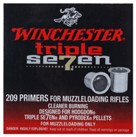 WIN PRIMERS FOR MUZZLELOADING CASE LOT TRIPLE 7 2000/CASE