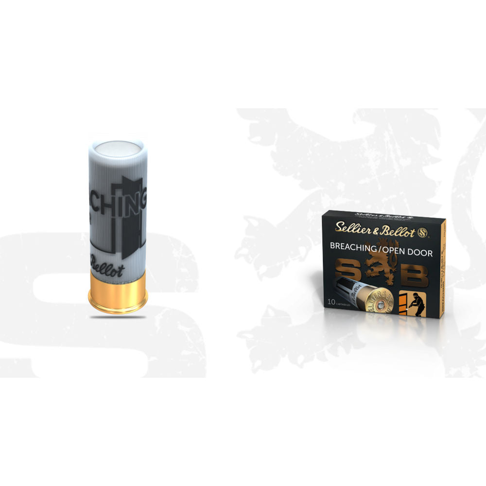 Sellier and Bellot Breaching Personal Defense Shotgun Ammo 12 Gauge 2.75 in 1/2 oz Slug