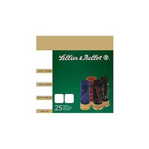 Sellier & Bellot (S&B) SB12BSC Hunting Buckshot 12 Gauge 2-3/4 1-1/4oz #00 Buck 1181 fps