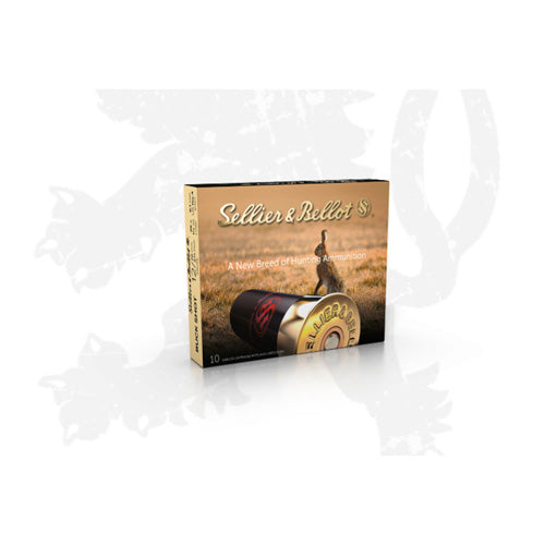 Sellier and Bellot SB Buck Shot Hunting 27 Pellets Shotgun Ammo 12 Gauge 2.75 in 1-1/4 oz #4 Buck