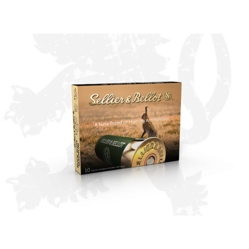 Sellier and Bellot SB Buck Shot Hunting 21 Pellets Shotgun Ammo 12 Gauge 2.75 in 1-1/8 oz #4 Buck