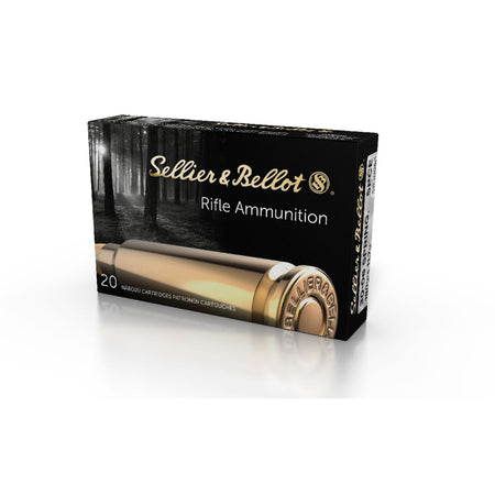 Sellier and Bellot Rifle .30-06 Springfield 180 grain Soft Point Cut-Through Edge ammunition