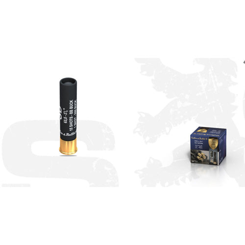 Sellier and Bellot Elite Protection Self Defense 15 Pellets / 1 Pellet Shotgun Ammo .410 Bore 2.5 in 1/2 oz BB / 000 Buck