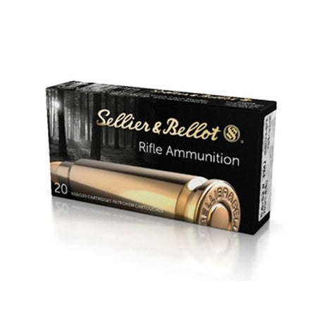 Sellier and Bellot Rifle 5.6x52mm Rimmed 70 grain Full Metal Jacket ammunition