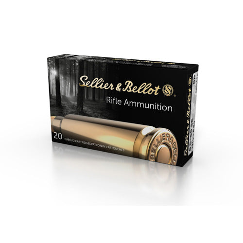 Sellier and Bellot Rifle 6.5x55mm Swedish 131 grain Soft Point ammunition