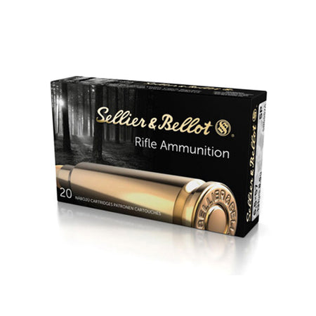 Sellier and Bellot Rifle 6.5x57mm Mauser 131 grain Soft Point ammunition
