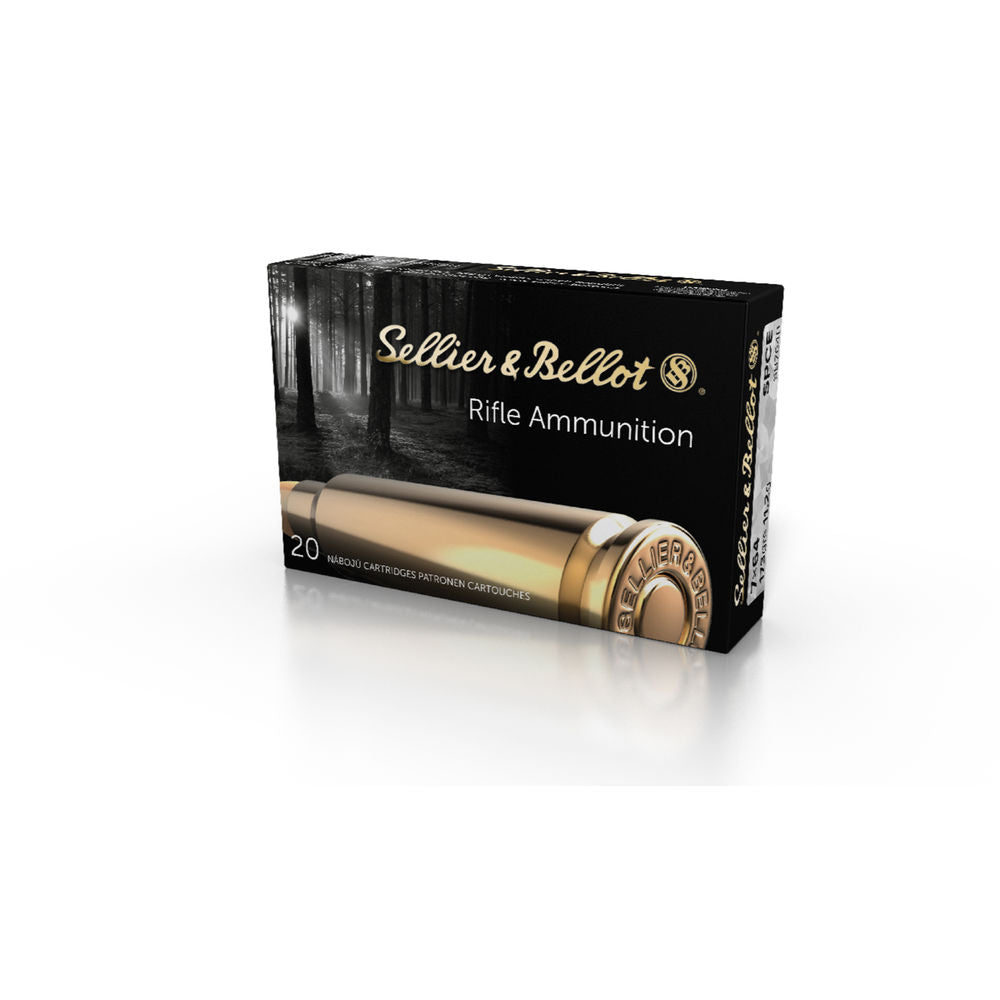 Sellier and Bellot Rifle 7x64mm Brenneke 173 grain Soft Point Cut-Through Edge ammunition
