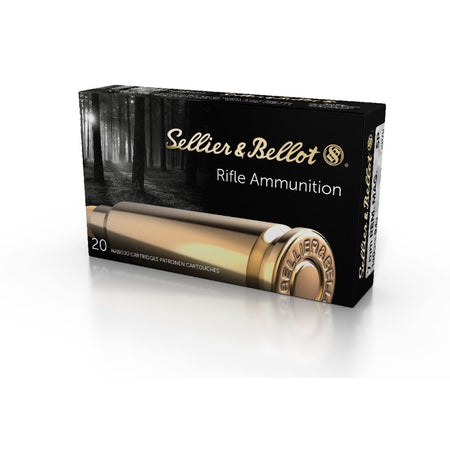 Sellier and Bellot Rifle 7mm Remington Mag 139 grain Soft Point ammunition