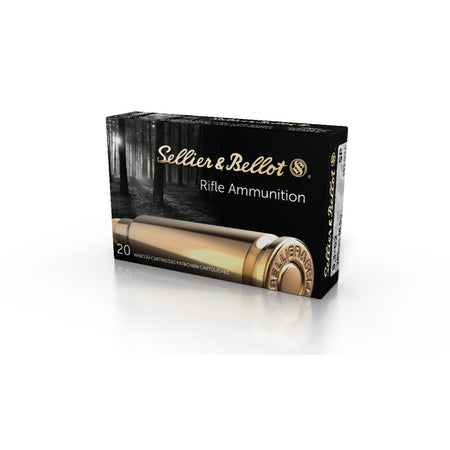 Sellier and Bellot Rifle 9.3x62mm Mauser 285 grain Soft Point ammunition