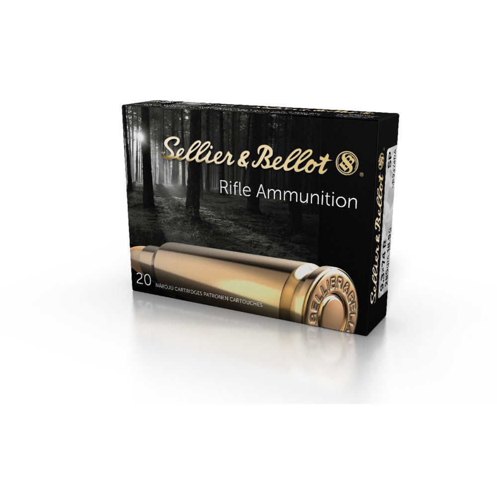 Sellier and Bellot Rifle 9.3x74mmR 285 grain Soft Point ammunition