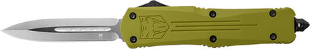 CobraTec Small OTF FS3 OD Green D2 Dagger 3" Knife
