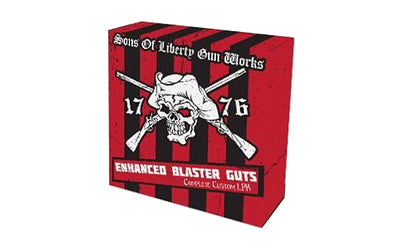 Sons of Liberty Gun Works, Enhanced Blaster Guts, Lower Parts Kit, Ambidextrous Safety, Liberty Fighting Trigger, B5 Grip, Black