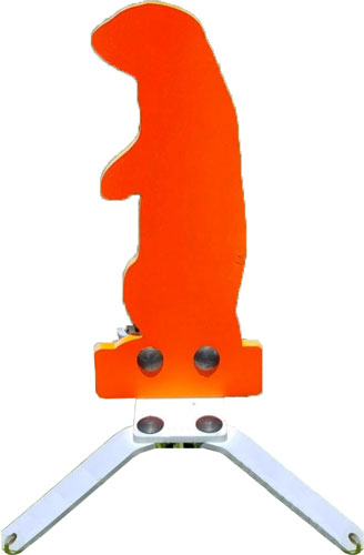 AR-MOR AR500 Prairie Dog Springer Shooting Target 3/8" Thick Steel