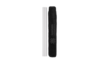 Spyderco 701F Fine White Alumina Ceramic ProFile Stone, 8", ~1200 Grit, Pouch Included