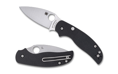 Spyderco Sage 6 Button Release Compression Lock Knife 3" Drop Point CPM S30V Carbon Fiber C123CFBCLP