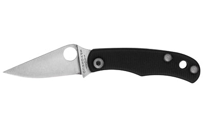 Spyderco Bug 2.94" Overall Slipjoint Knife 12C27 Blade Black G-10 Handle C133GBKP