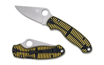 Spyderco Para 3 Salt 2.93" CPM MagnaCut Blade Folding Knife High-Visibility Yellow Black G-10 Compression Lock C223GBKYLMCP