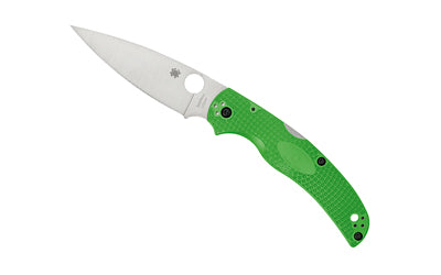 Spyderco Native Chief Lightweight Salt Back Lock Folder, LC200N Steel, Green FRN, 4.02" C244PGR