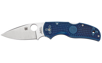 Spyderco C41PDBL5 Native 5 Lightweight Folding Knife, Dark Blue, 2.95" Plain Edge