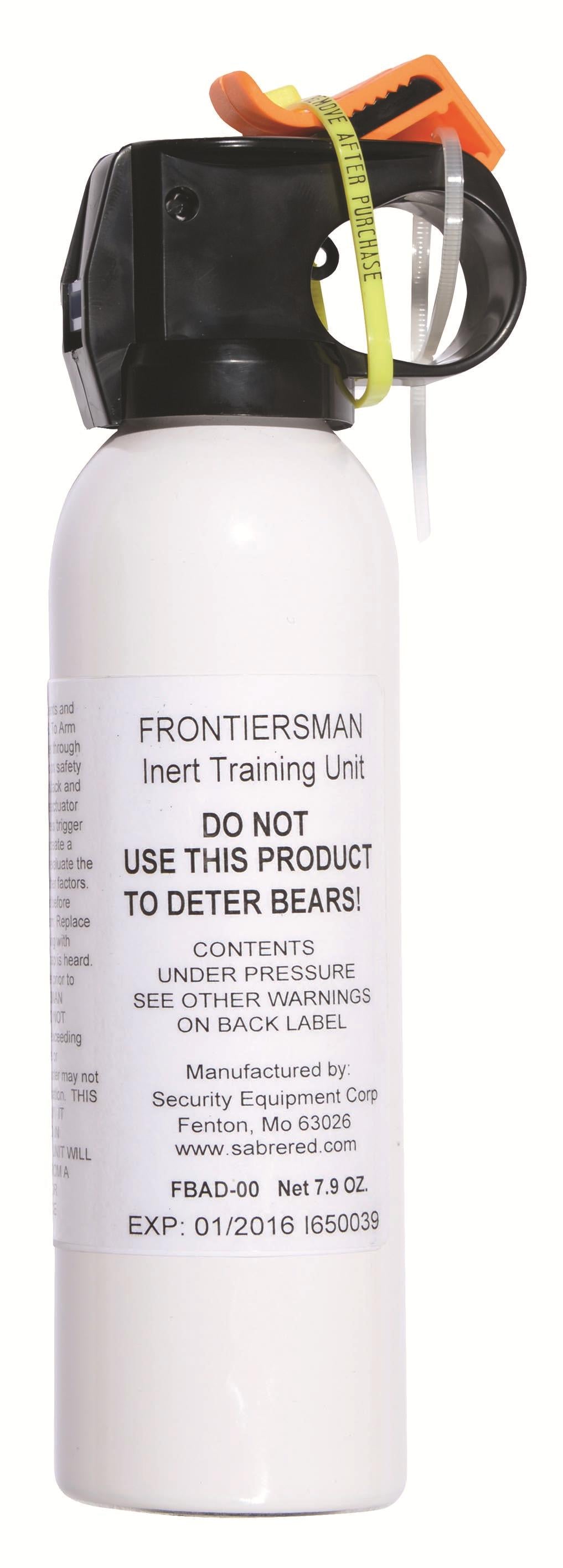 Frontiersman Bear Spray Practice Deterrent 7.9 oz Non-Functional Training