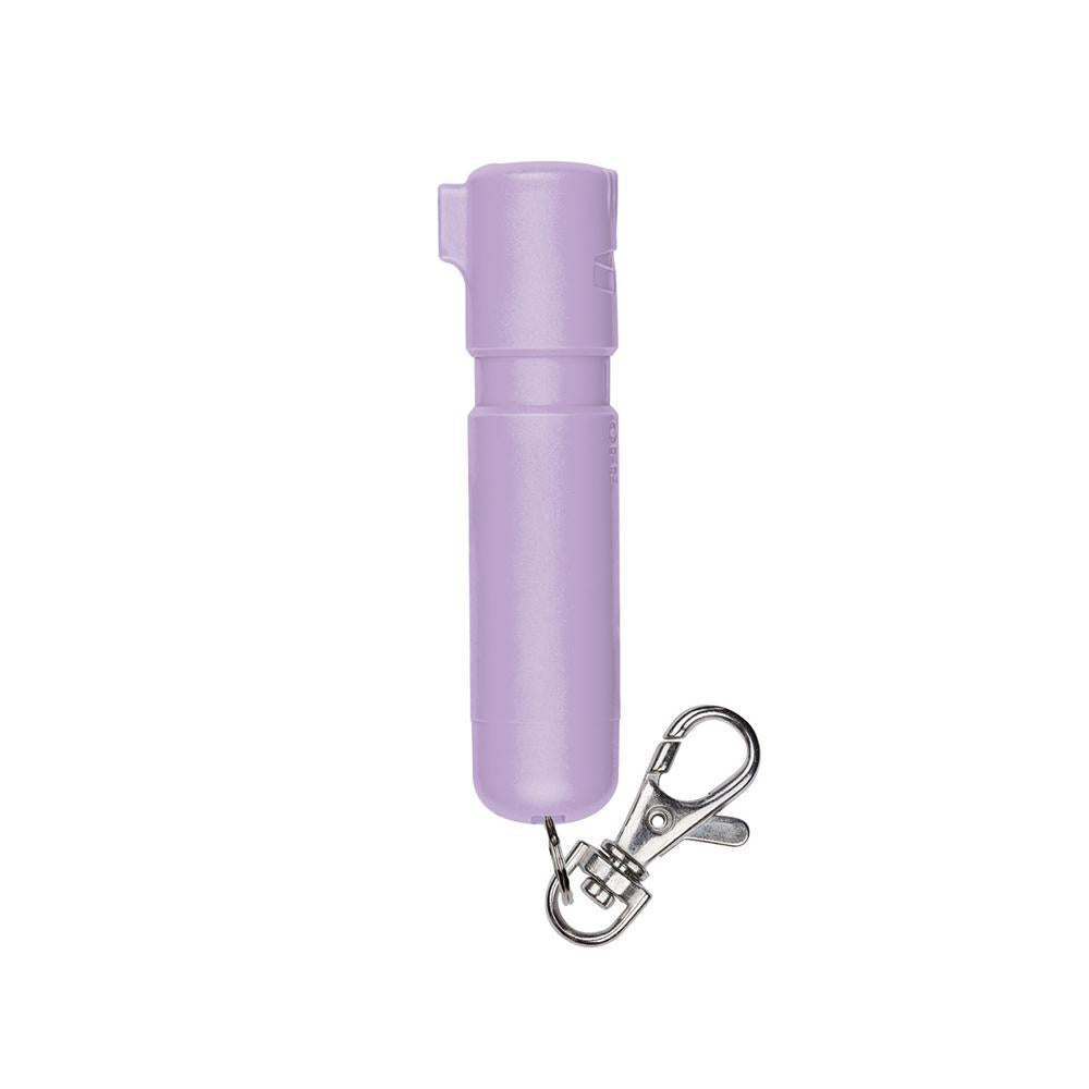 Sabre Mighty Discreet Keychain Pepper Spray Lavender Clamshell Package
