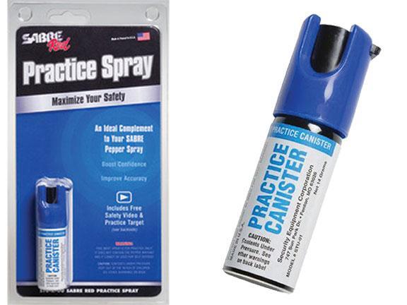 Sabre Red Inert Training Pepper Spray Practice Canister