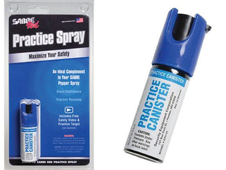 Sabre Red Inert Training Pepper Spray Practice Canister